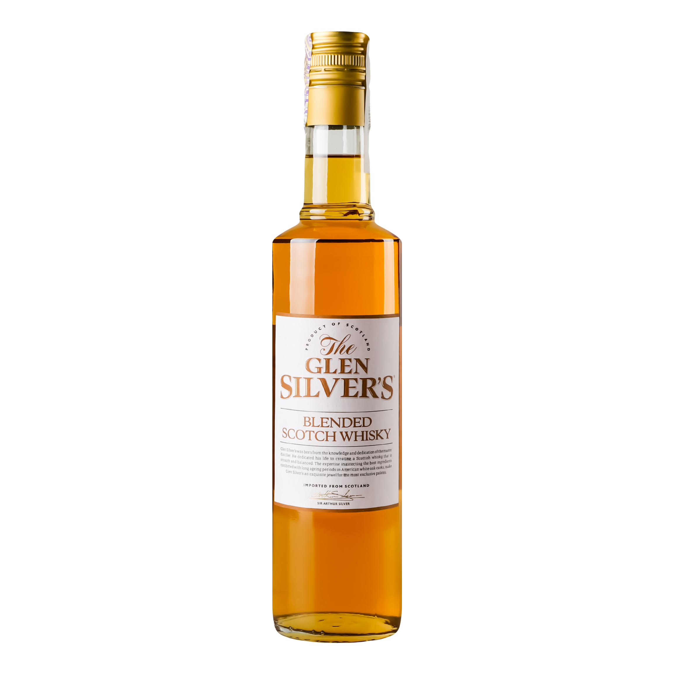 Виски Glen Silver's Blended Scotch Whisky 40% 0.5 л - фото 1
