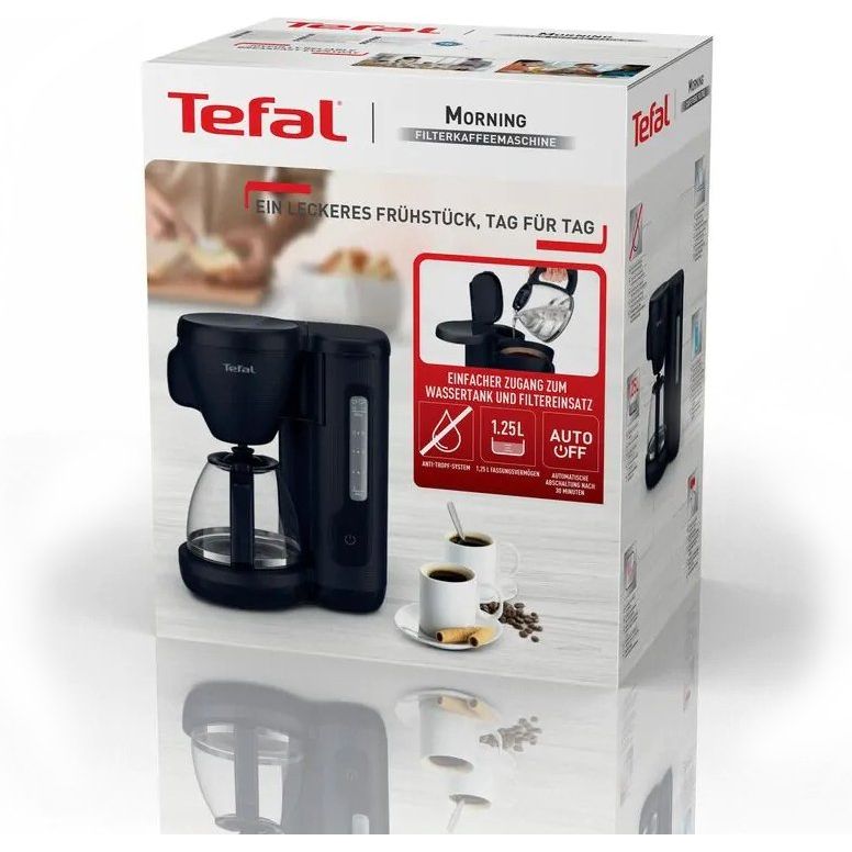 Кофемашина Tefal Morning Black Knight CM2M0810 - фото 11