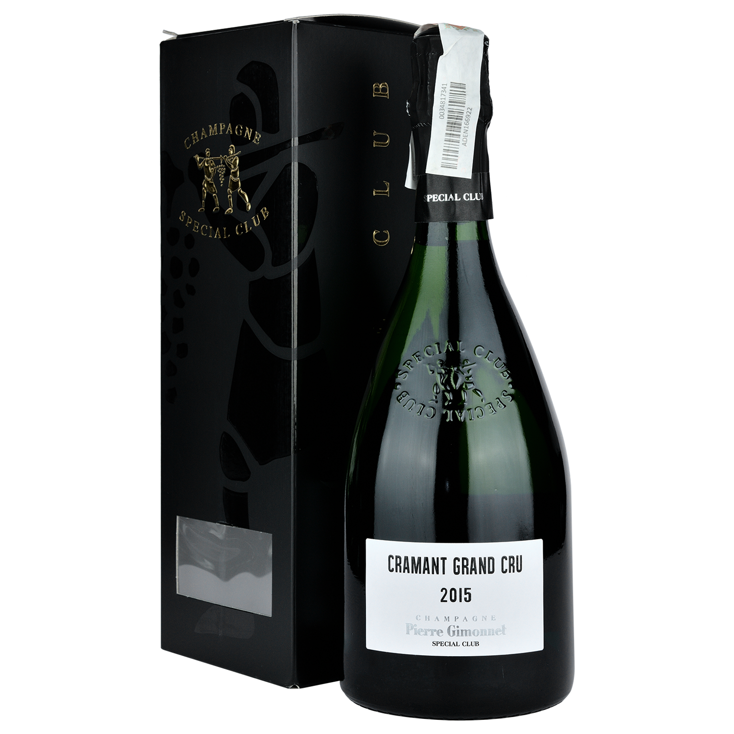 Шампанское Pierre Gimonnet&Fils Special Club Cramant Grand Cru Blancs de Blancs 2015, белое, экстра-брют, 0,75 л (W5307) - фото 1
