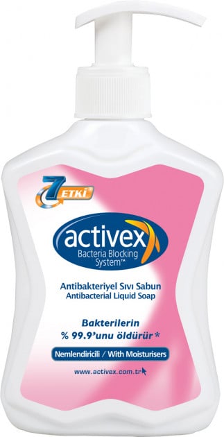 Антибактериальное жидкое мыло Activex Moistirizing, 300 мл - фото 1