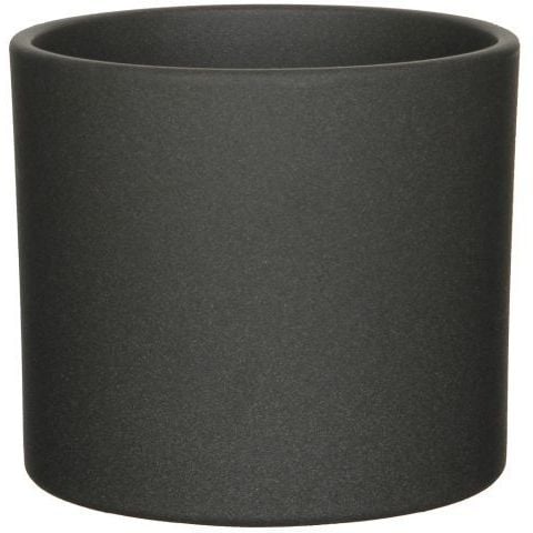 Кашпо Edelman Era pot round, 19,5 см, темно-сіре (1035848) - фото 1