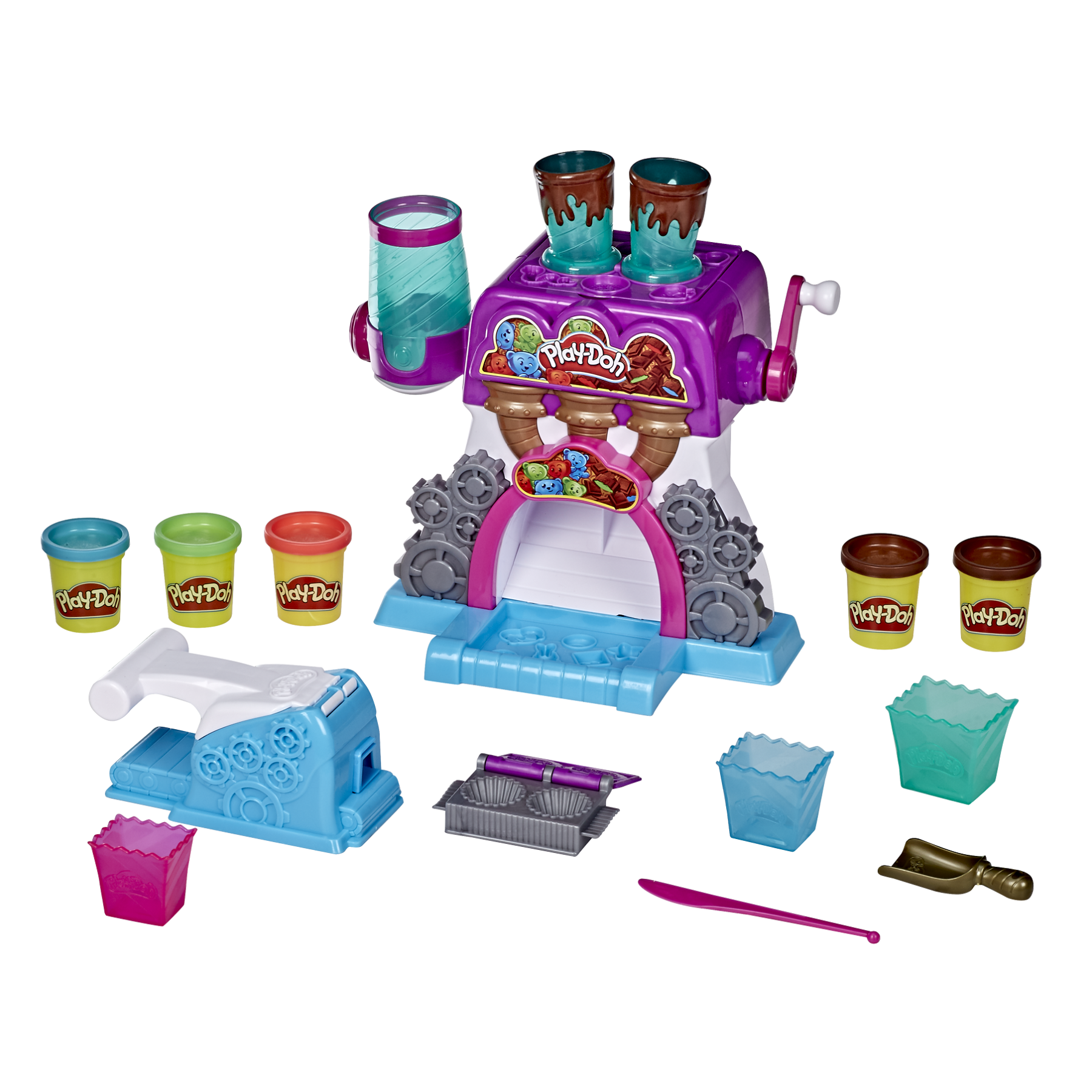 Ігровий набір Hasbro Play-Doh Фабрика Цукерок (E9844) - фото 1