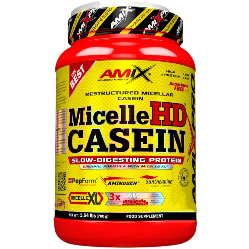 Протеїн Amix Pro Micelle HD Casein Подвійний шоколад-кокос 700 г (819293) - фото 1