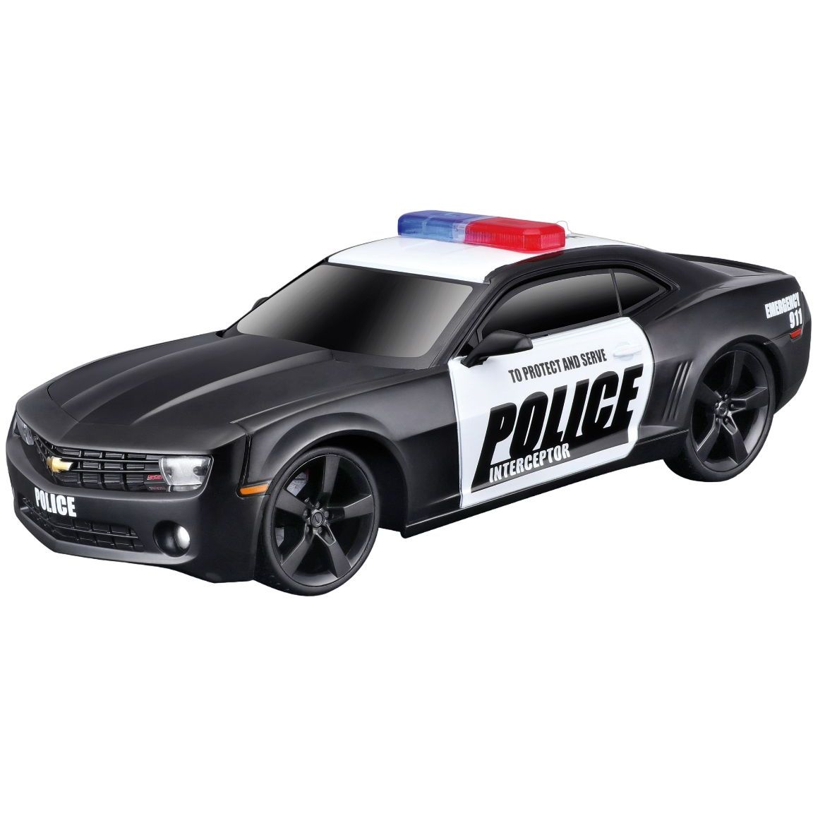 Уценка. Игровая автомодель Maisto Chevrolet Camaro SS RS Police, М1:24, чёрный (81236 black) - фото 1