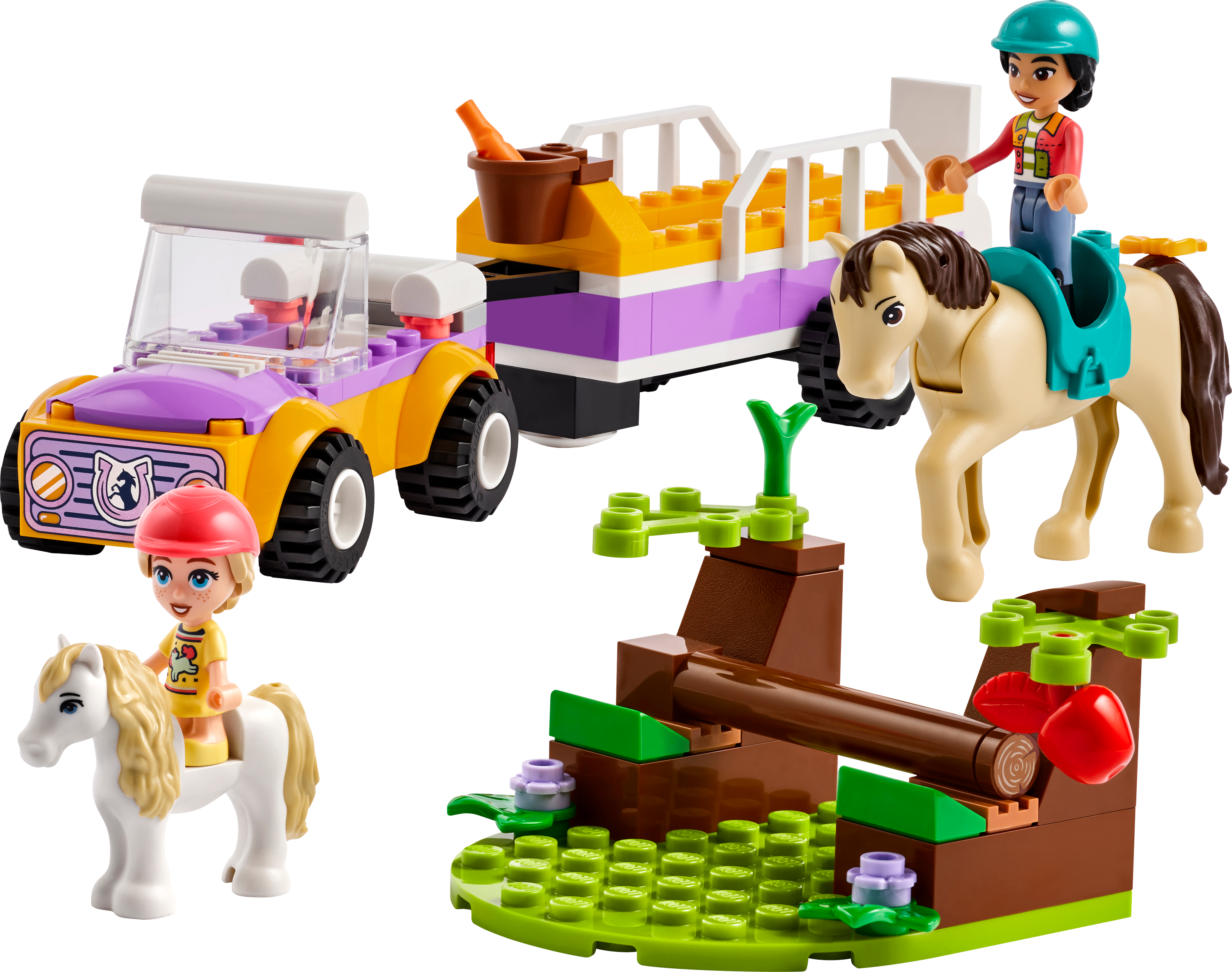 Конструктор LEGO Friends Причіп для коня й поні 105 деталі (42634) - фото 2