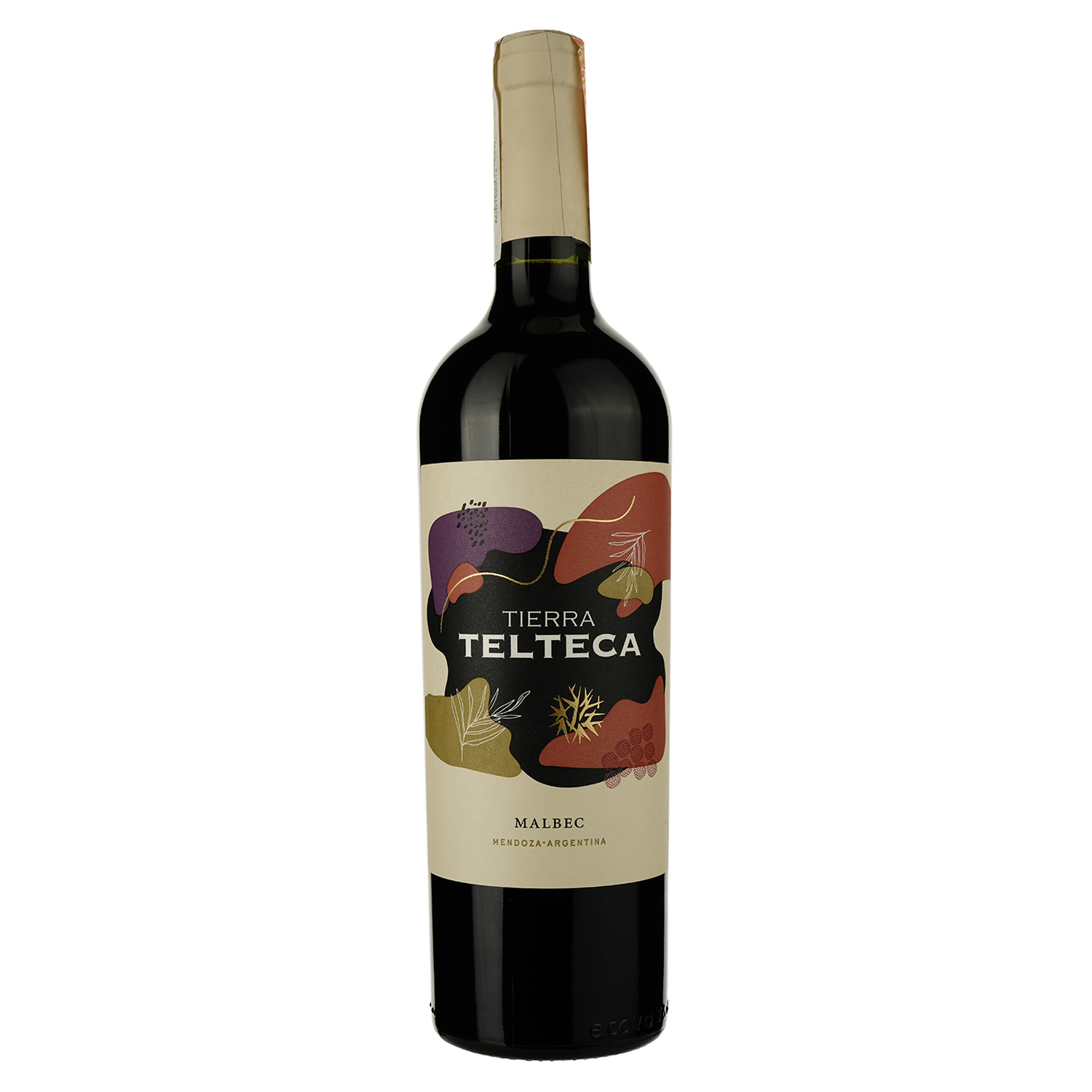 Вино Tierra Telteca Malbec, червоне, сухе, 14%, 0,75 л - фото 1