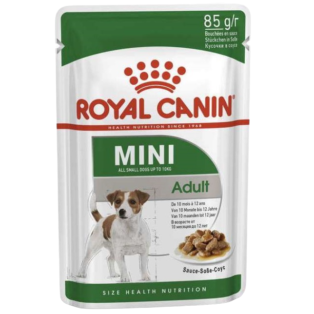 Вологий корм Royal Canin Mini Adult для дорослих собак дрібних порід, 85 г (10960019) - фото 1