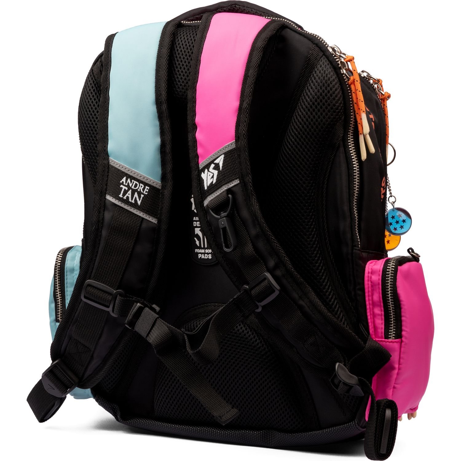 Рюкзак Yes TS-93 Andre Tan Space Pink, чорний з рожевим (559036) - фото 3