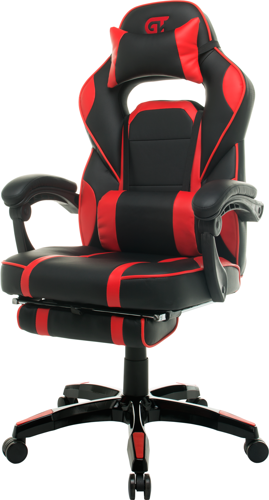 Геймерское кресло GT Racer черное с красным (X-2749-1 Black/Red) - фото 3