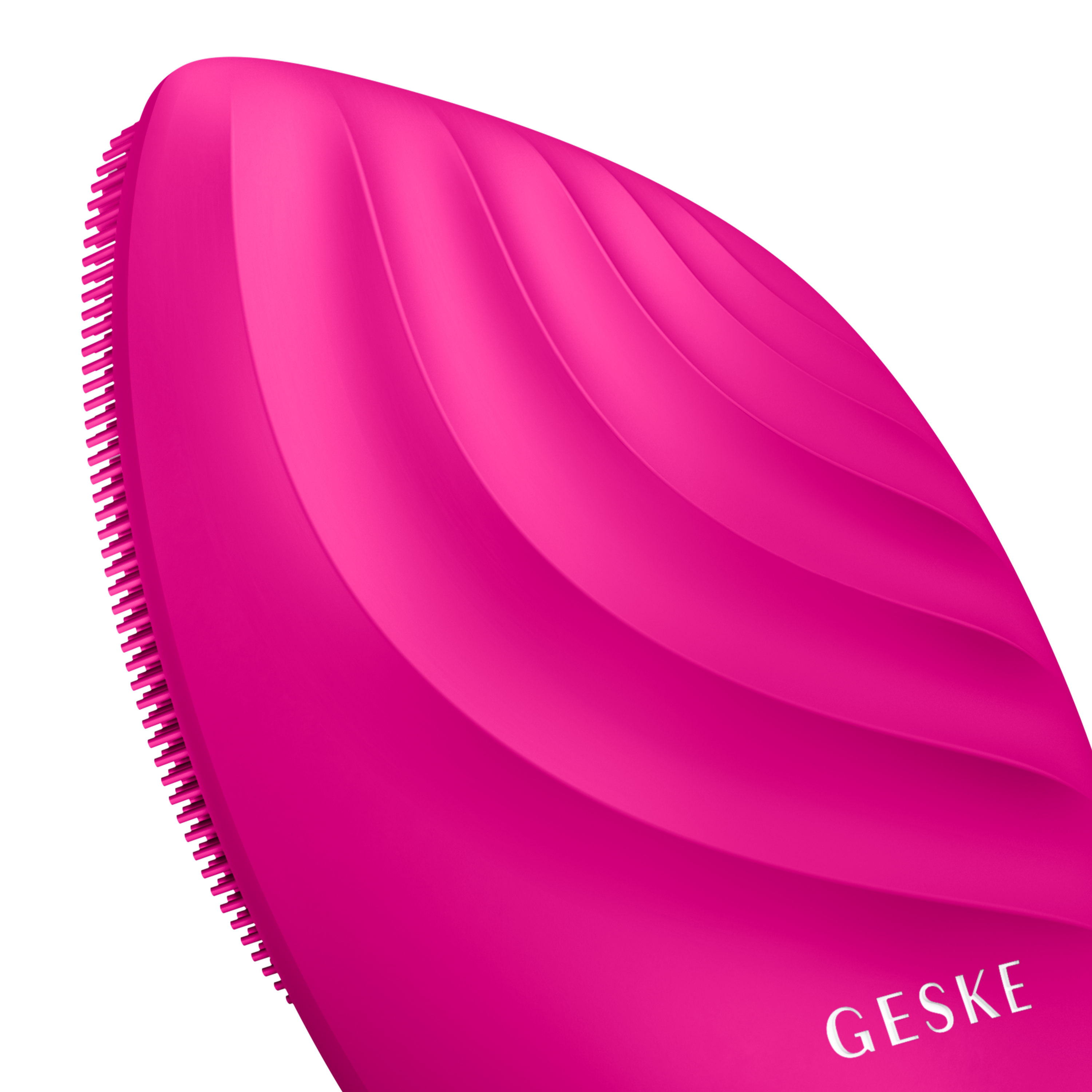 Електронна звукова щітка для обличчя GESKE Sonic Facial Brush 5 в 1 бузкова - фото 4