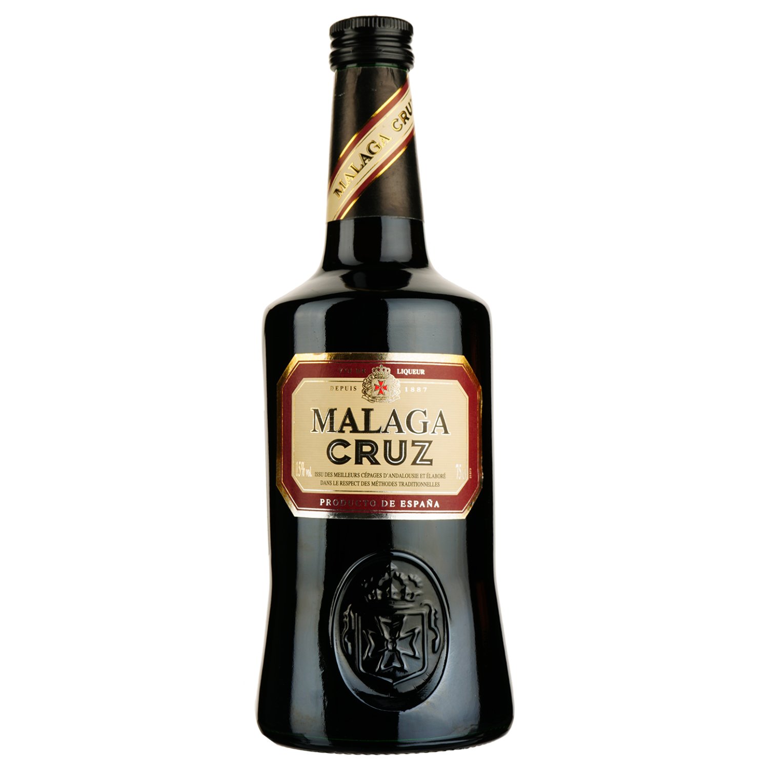 Портвейн Porto Cruz Malaga Cruz, красный, сладкий, 15%, 0,75 л - фото 1