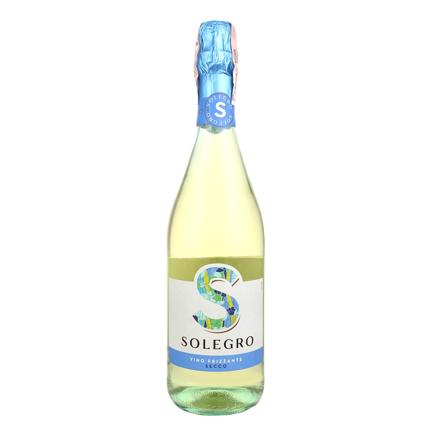 Вино игристое Solegro Frizzante Secco Bianco, 11%, 0,75 л (801673) - фото 1