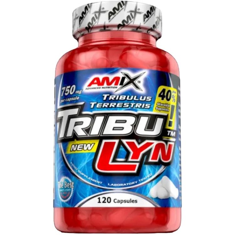 Бустер тестостерона Amix TribuLyn 40% 750 мг 120 капсул - фото 1