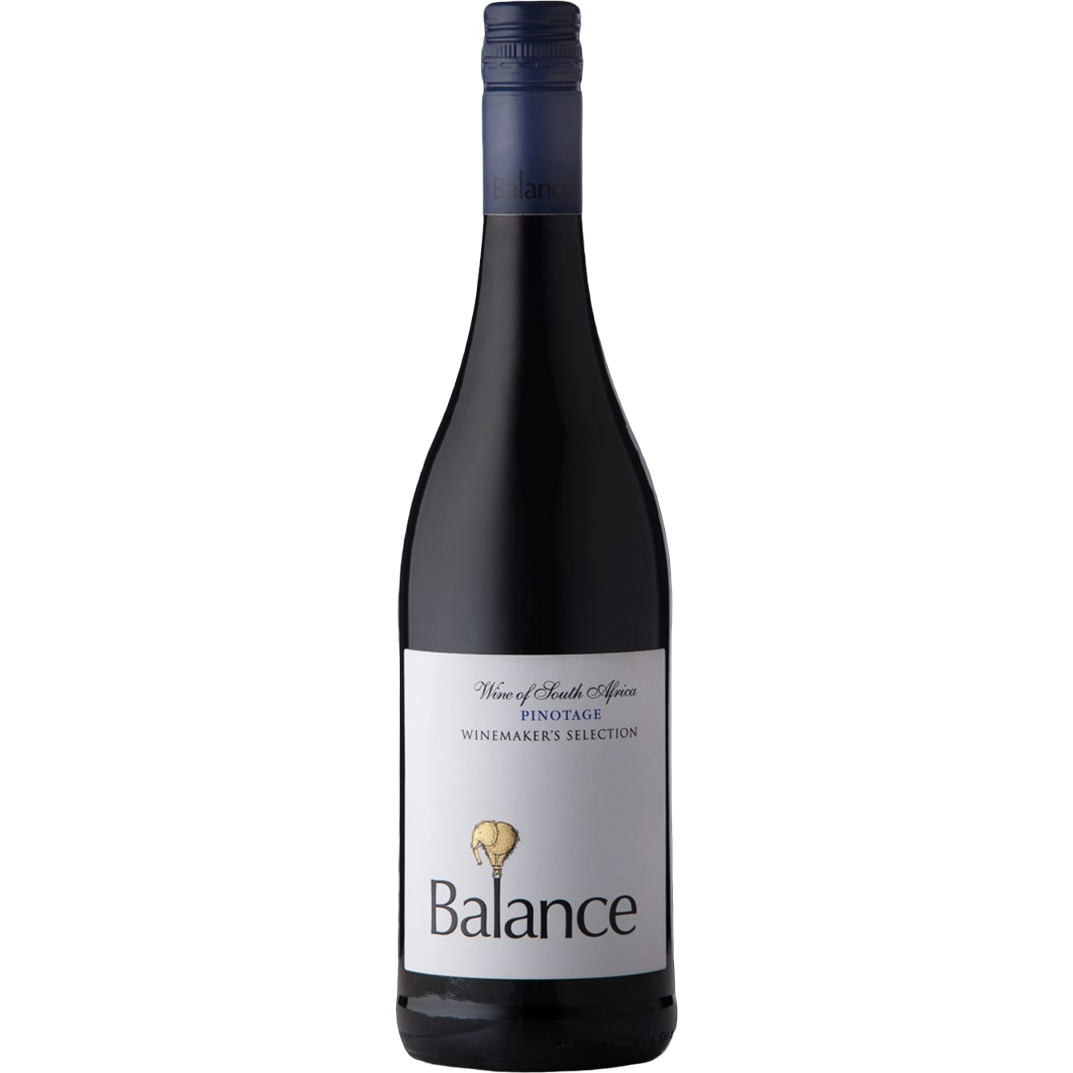 Вино Overhex Wines Balance Winemaker Selection Pinotage, красное, сухое, 14%, 0,75 л (8000015201923) - фото 1