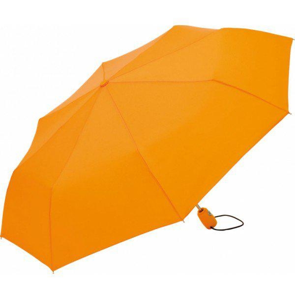 Жіноча складана парасолька повний автомат Fare 97 см помаранчева - фото 1