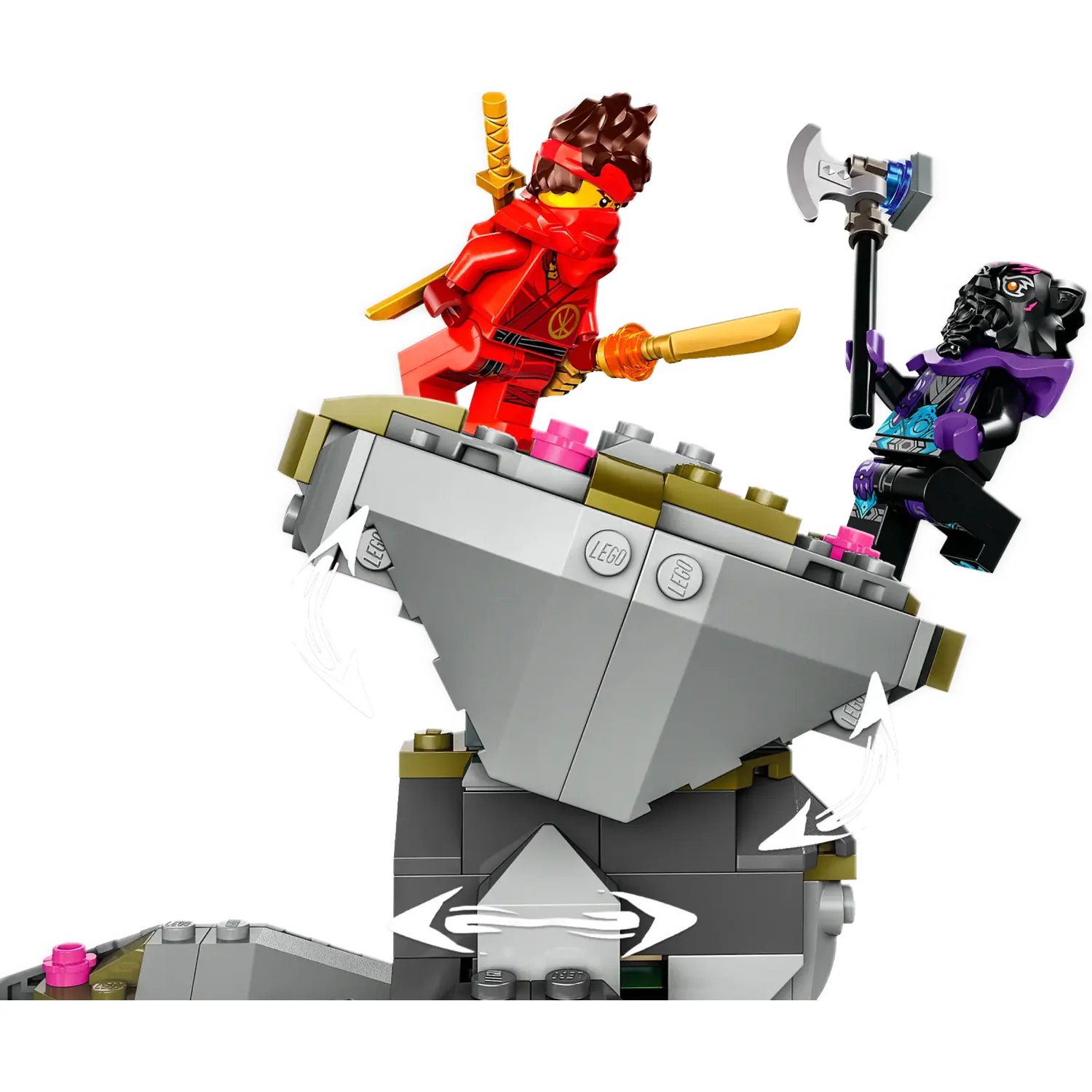 Конструктор LEGO Ninjago Храм камню дракона 1212 деталей (71819) - фото 7