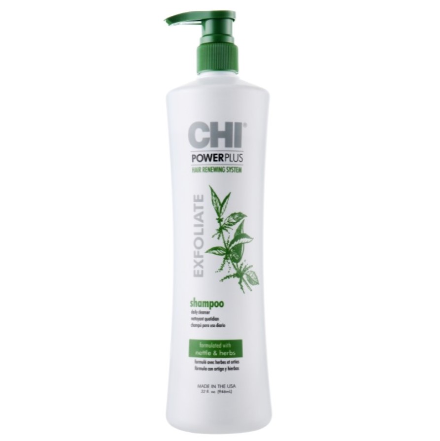 Стимулирующий шампунь-эксфолиант CHI Power Plus Shampoo 946 мл - фото 1