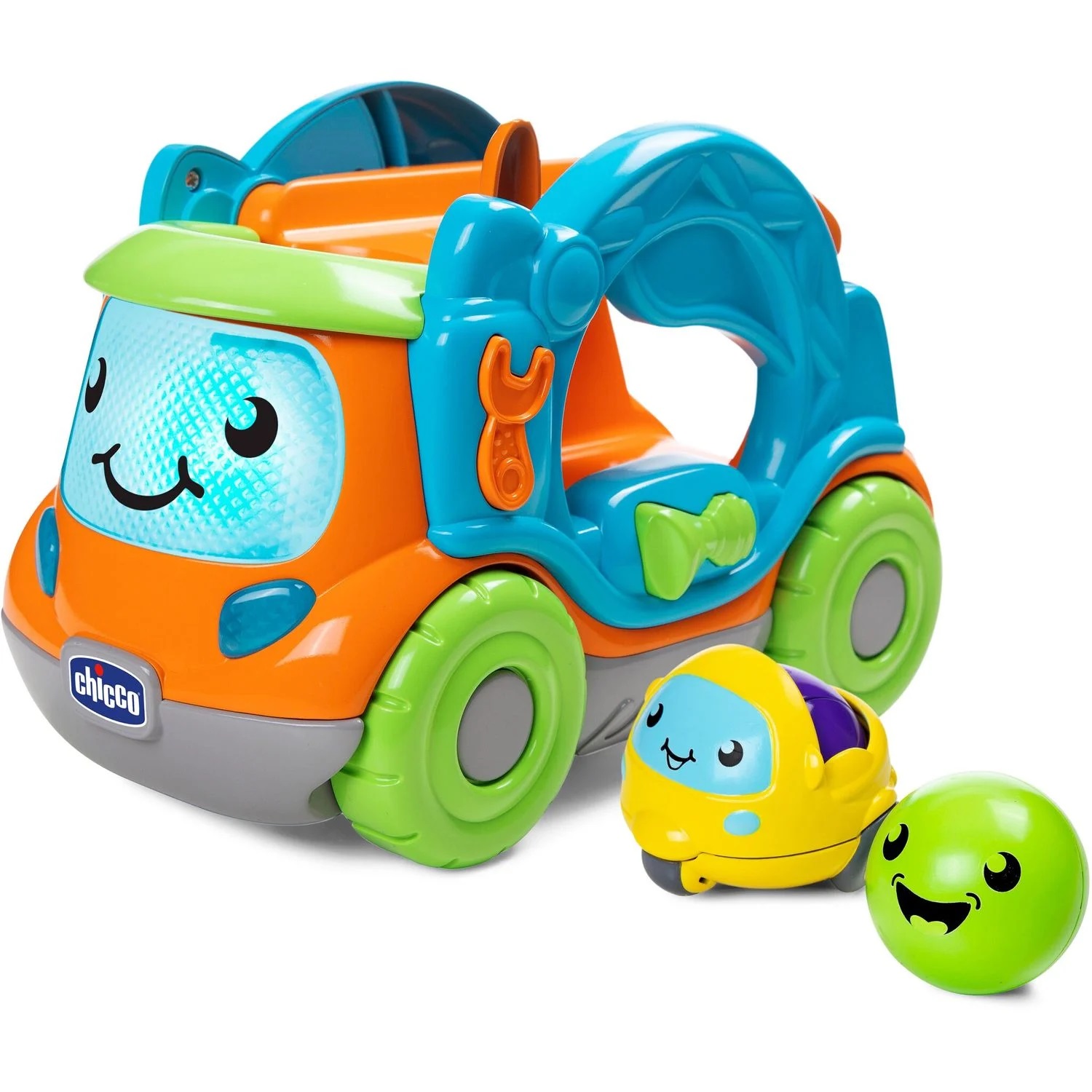 Машинка музична Chicco, Вантажівка Turbo Ball (10852.00) - фото 2