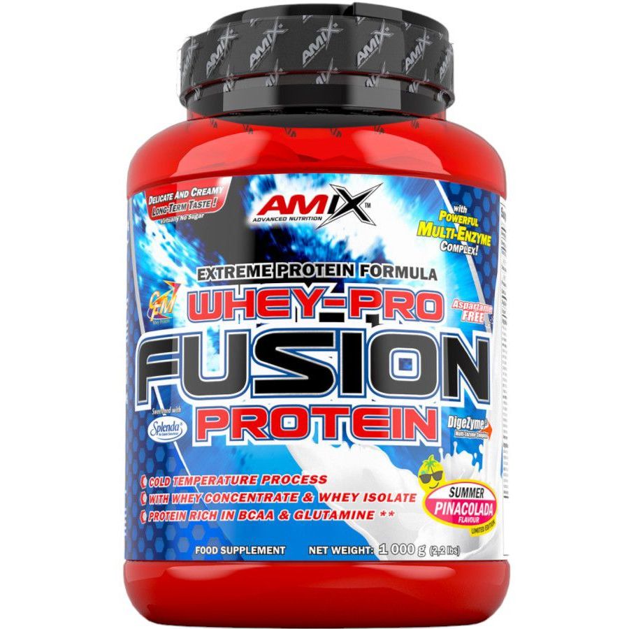 Протеин Amix WheyPro Fusion Пена колода 1 кг (820729) - фото 1