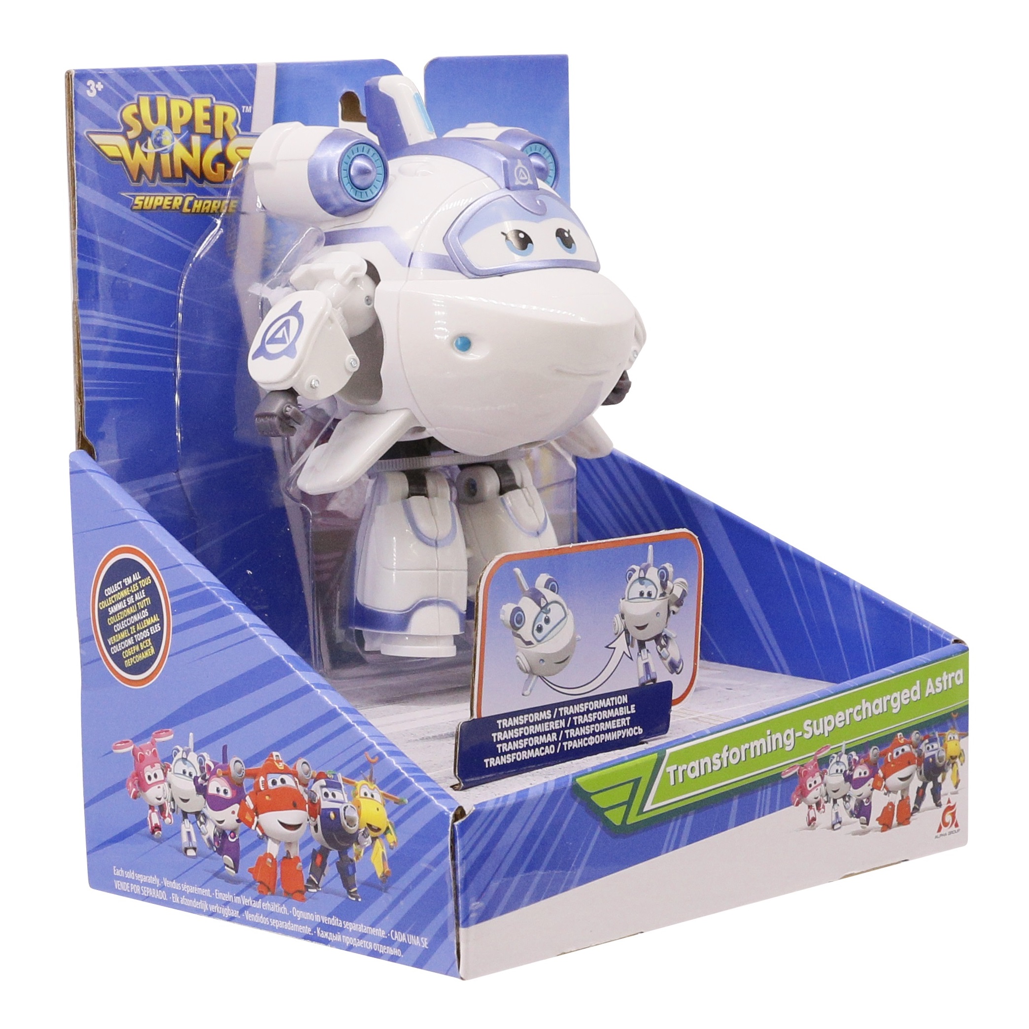 Игровая фигурка-трансформер Super Wings Transforming-Supercharge Астра (EU740313) - фото 5