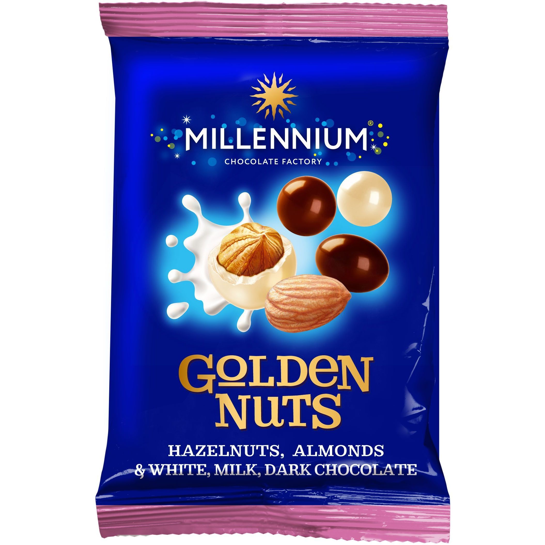 Драже Millennium Golden Nut Асорті 100 г - фото 1