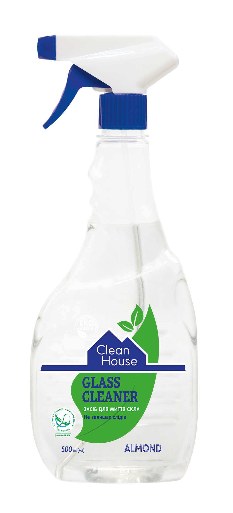 Средство для мытья стекол Clean House Миндаль, 500 мл - фото 1