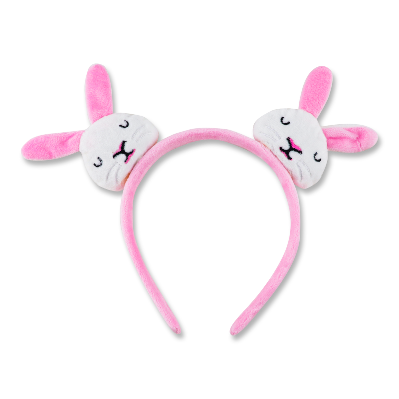Обруч карнавальний Offtop Кролик, рожевий (870158) - фото 1