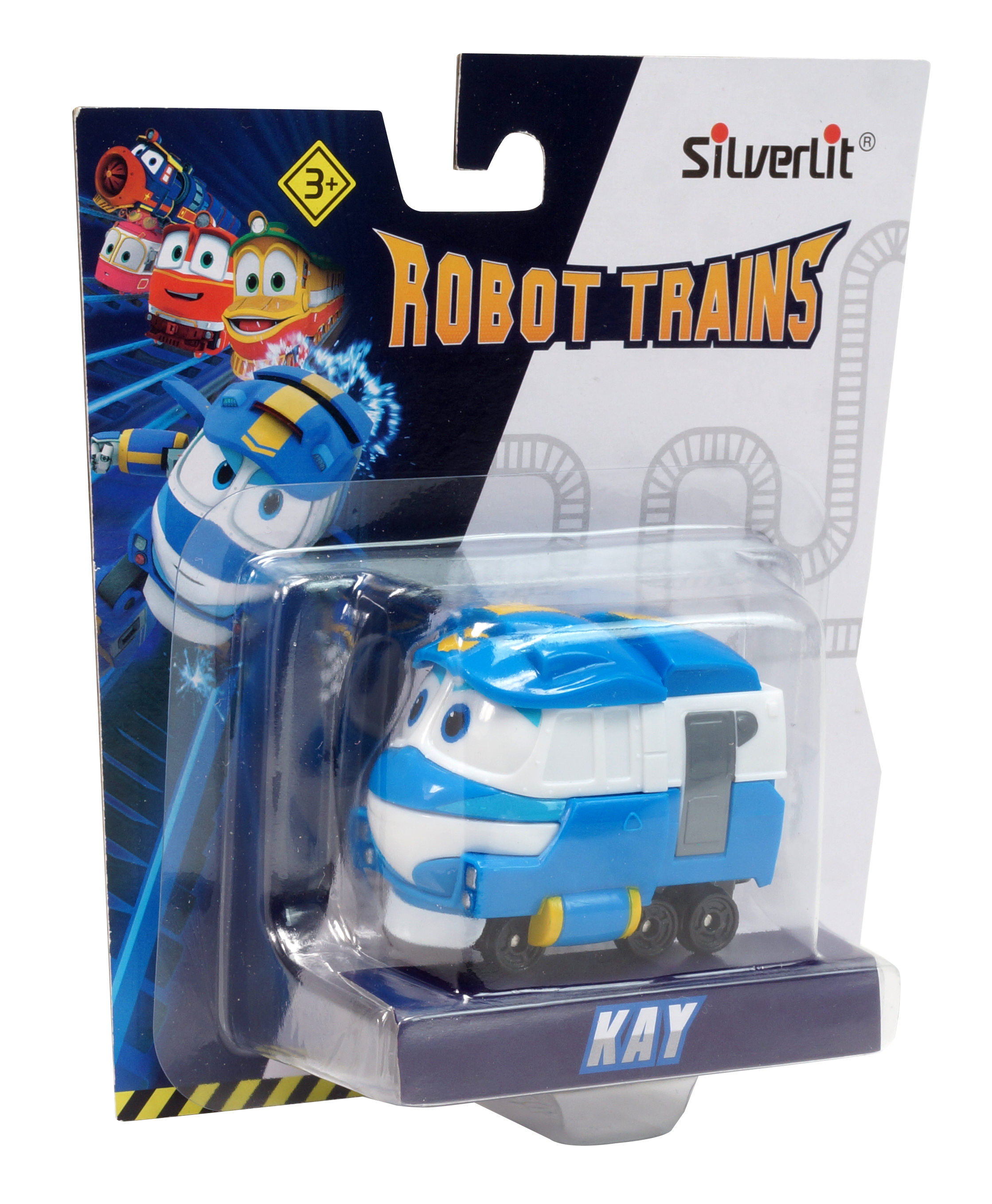 Паровозик Silverlit Robot Trains Кей, 6 см (80155) - фото 4