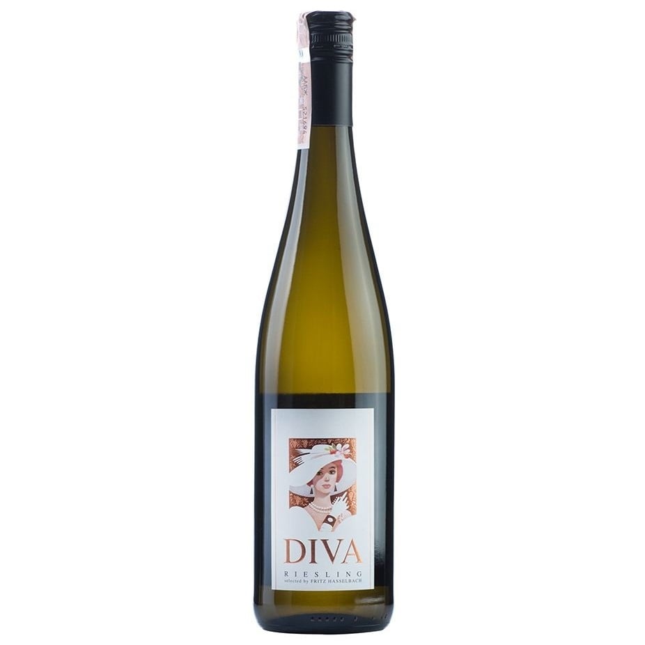 Вино Gunderloch Riesling Spatlese DIVA, біле, напівсолодке, 10%, 0,75 л - фото 1
