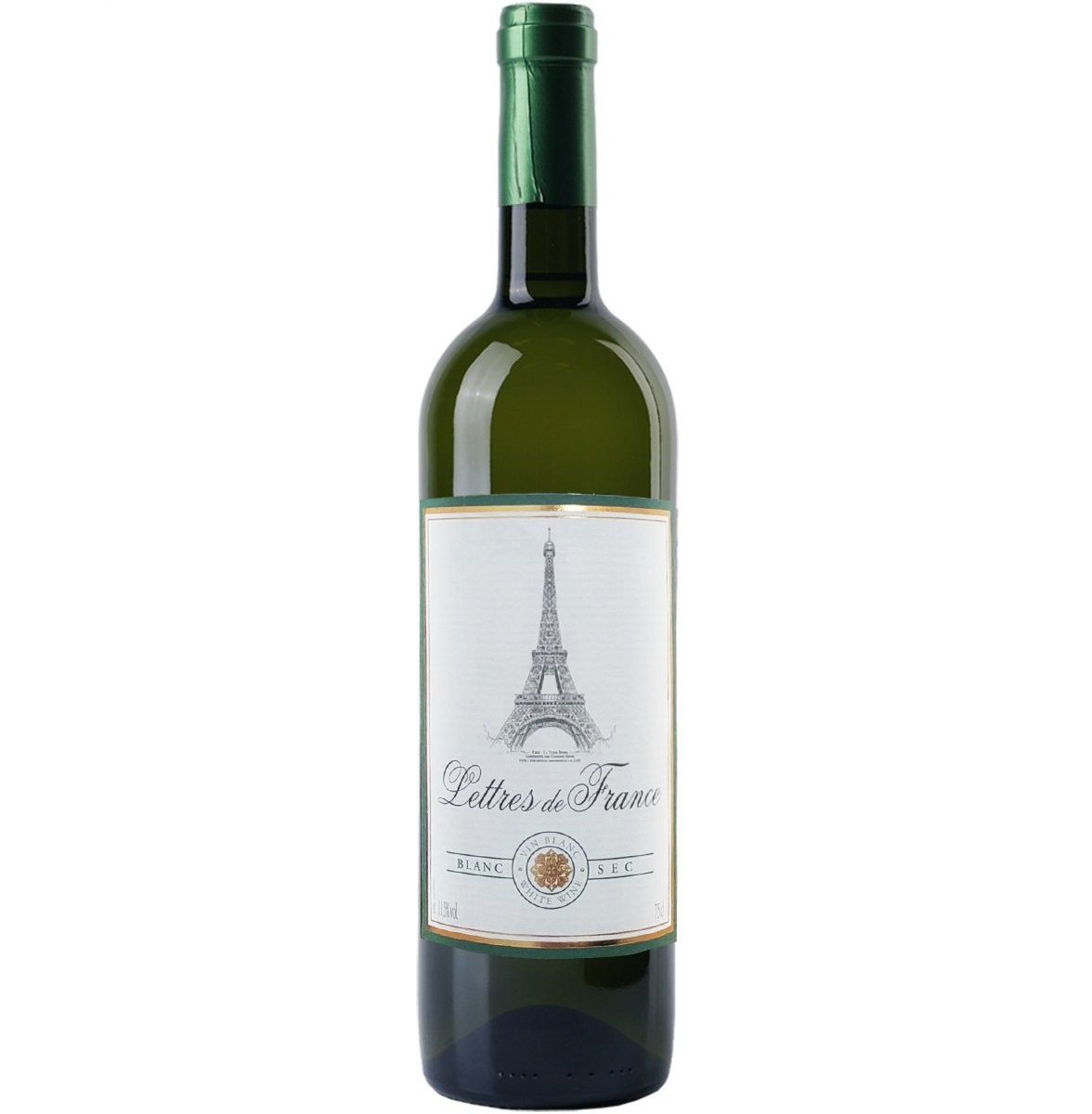 Вино Maison Bouey Lettres de France White Dry, 11%, 0,75 л (8000014340437) - фото 1