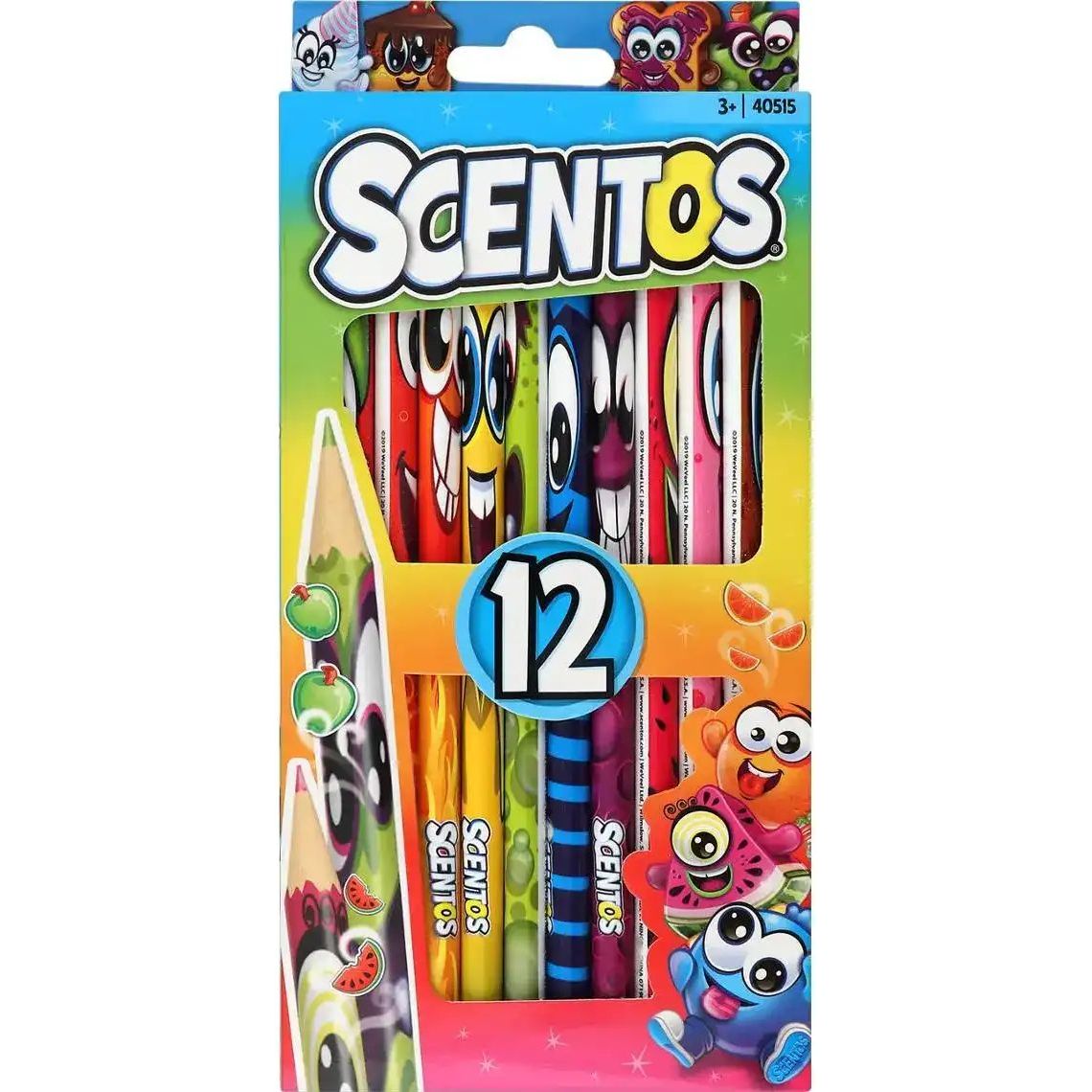 Набір ароматних олівців Scentos Фантазія 12 кольорів (2032383289.0) - фото 1