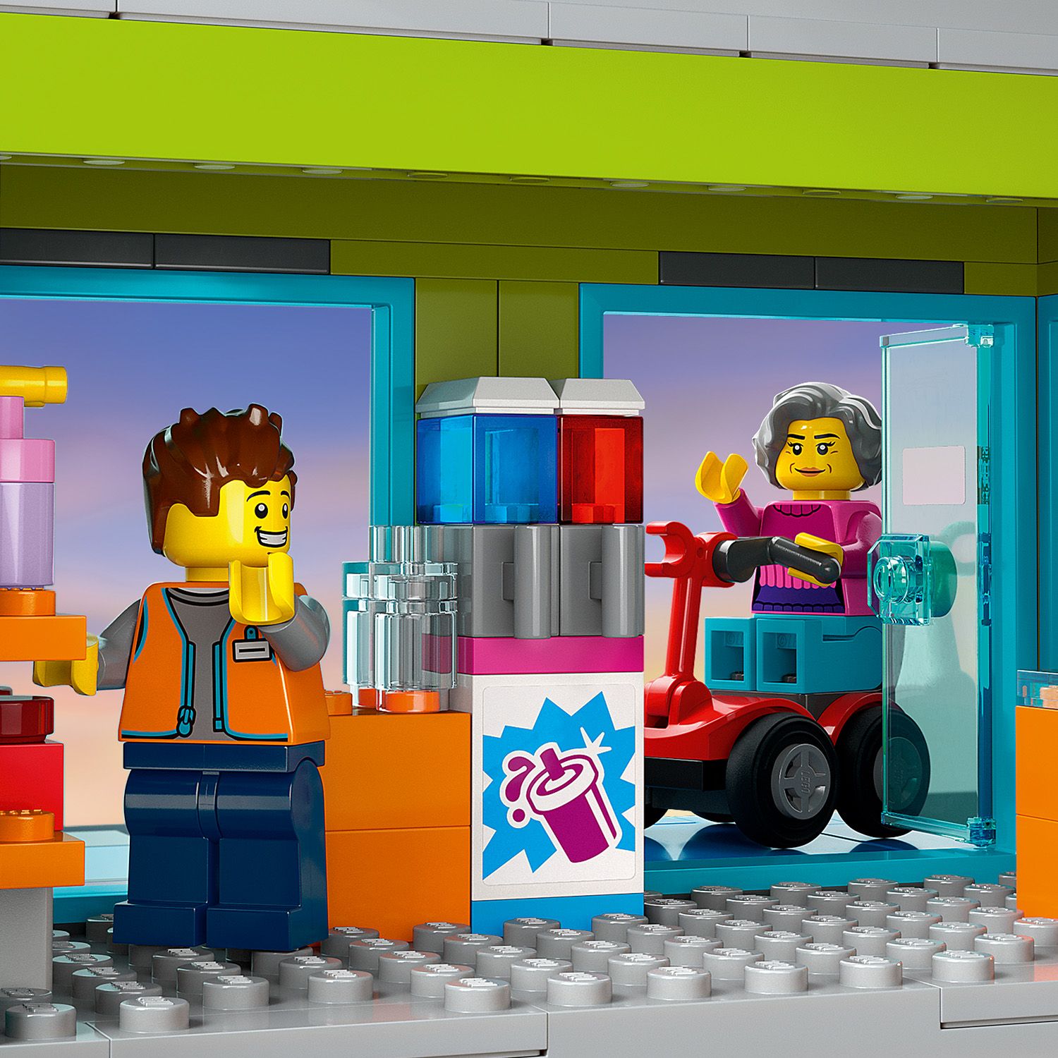 Конструктор LEGO City Многоквартирный дом, 688 деталей (60365) - фото 8