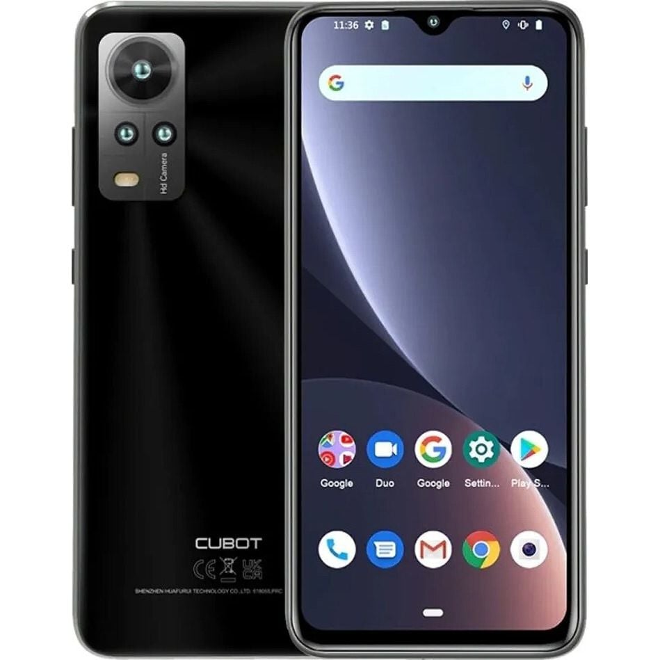 Смартфон Cubot Note 30 4/64 Gb Global Black - фото 1