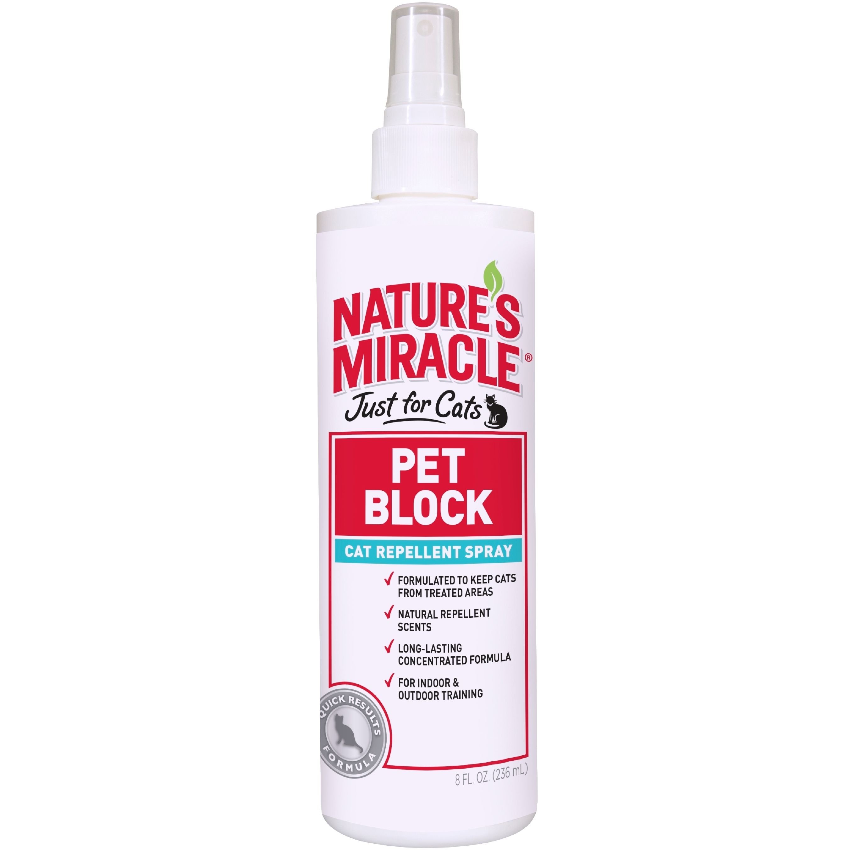 Спрей-отпугиватель Nature's Miracle JFC Pet Block Cat Repellent Spray для кошек, 236 мл - фото 1