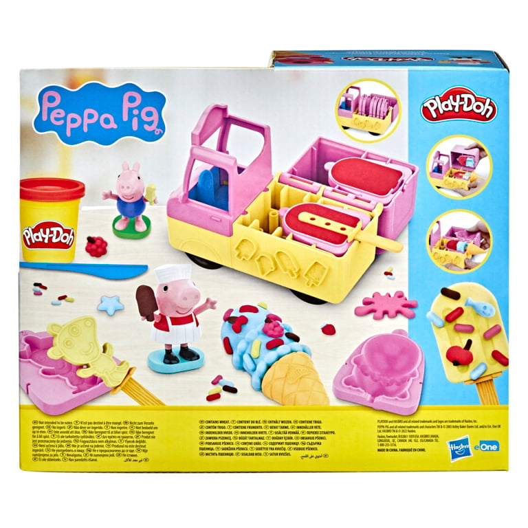 Игровой набор для творчества с пластилином Hasbro Плей-До Машинка с мороженым Свинки Пеппы (F3597) - фото 2