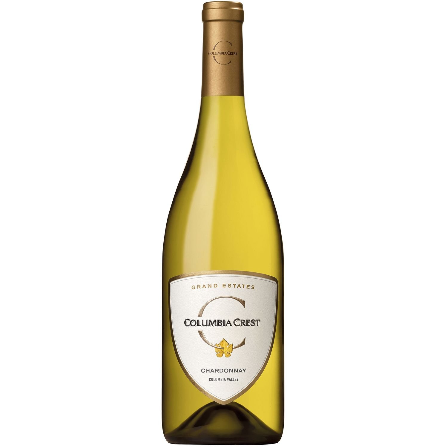 Вино Chateau Ste Michelle Columbia Crest Grand Estate Chardonnay 2020, біле, сухе, 0,75 л - фото 1