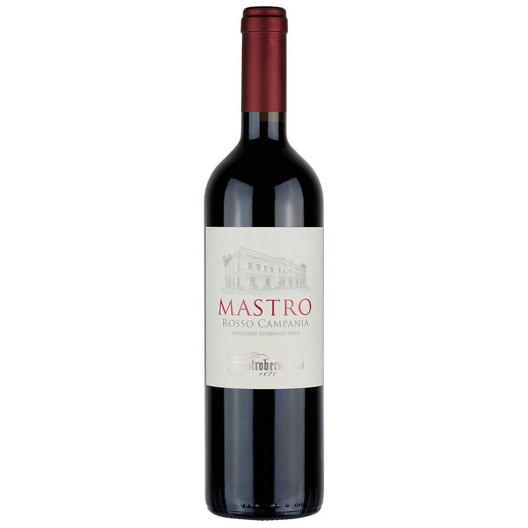 Вино Mastroberardino Mastro Aglianico Campania, червоне, сухе, 12,5%, 0,75 л (8000019844287) - фото 1