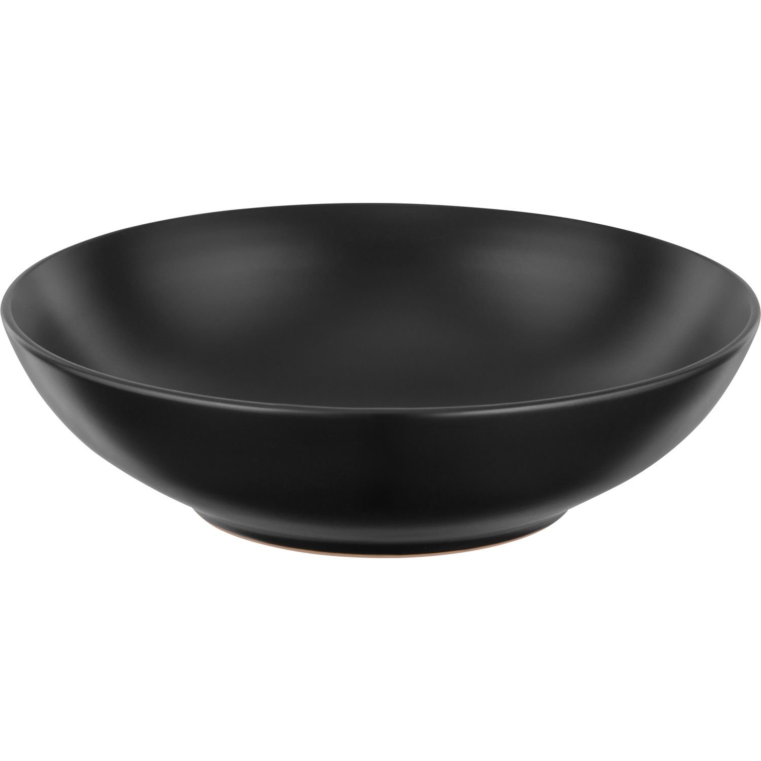 Фото - Тарелка Ardesto Тарілка супова  Molize, 20 см, чорна  (AR2920MB)