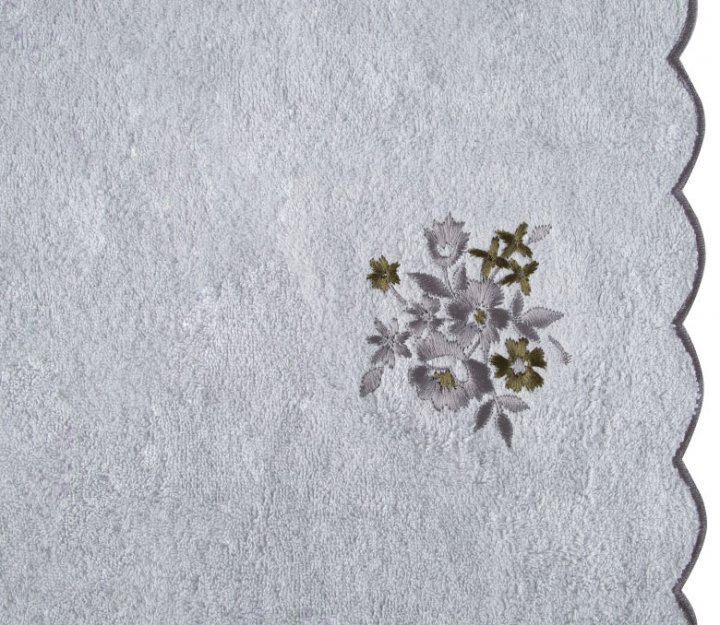 Полотенце Irya Martil a.gri, 90х50 см, светло серый (svt-2000022257640) - фото 4