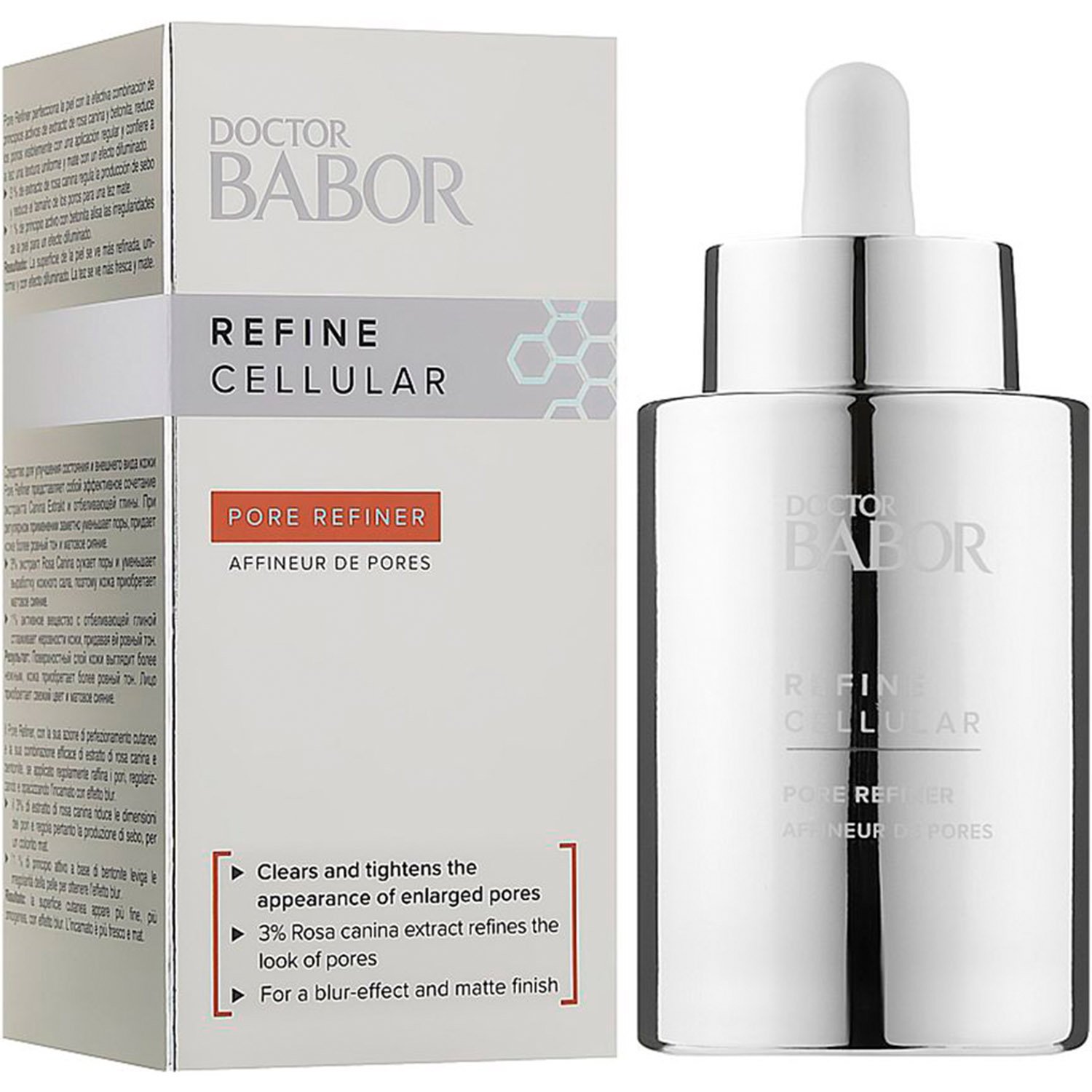 Сыворотка Babor Doctor Babor Refine Cellular Pore Refiner для усовершенствования кожи лица, 50 мл - фото 1