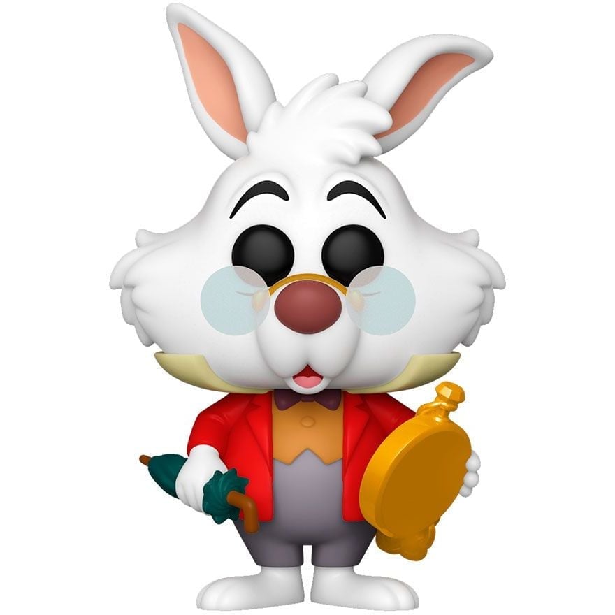 Игровая фигурка Funko Pop Алиса в стране чудес Белый кролик с часами (55739) - фото 1