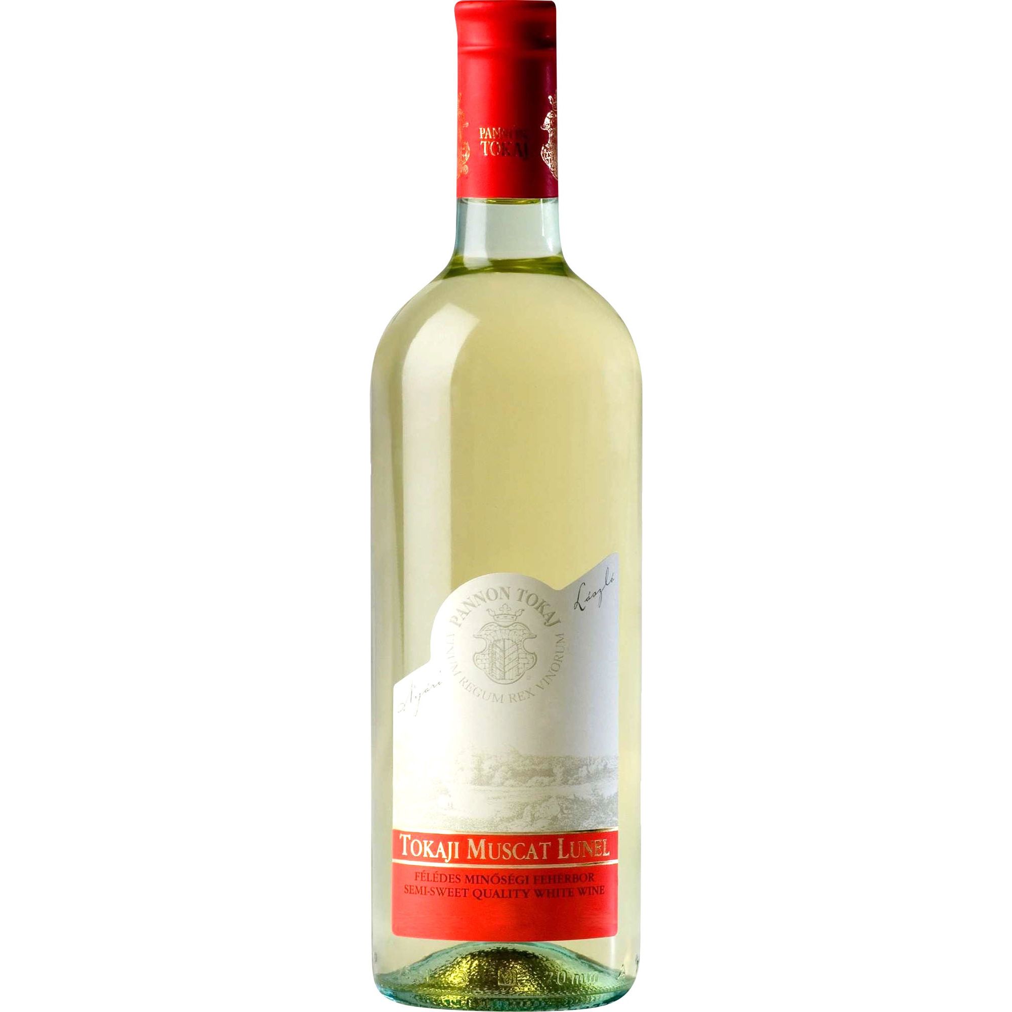 Вино Pannon Tokaji Muscat Lunel белое полусладкое 0.75 л - фото 1