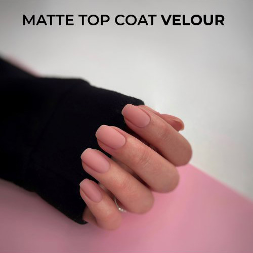 Верхнее матовое покрытие Kodi Professional Matte Top Coat Velour 7 мл - фото 3