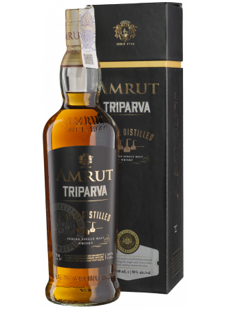 Виски Amrut Triparva Triple Distilled Indian Single Malt Whiskey, 50%, 0,7 л - фото 1