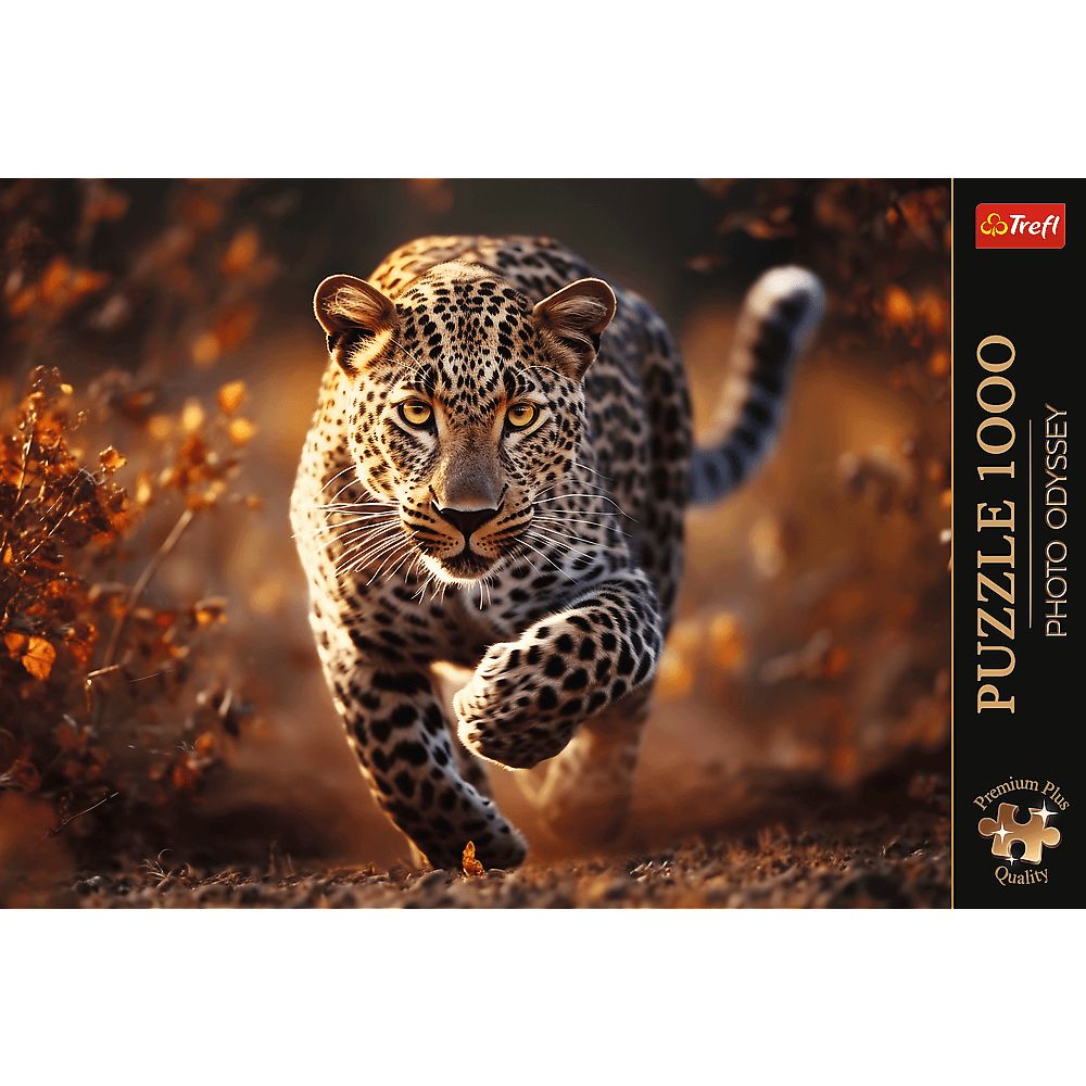 Пазлы Trefl Фото Одиссея Дикий леопард 1000 элементов - фото 3