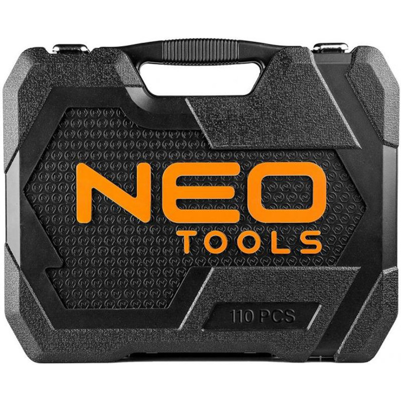 Набір торцевих головок Neo Tools 1/2", 1/4", CrV 110 шт. (10-066) - фото 13