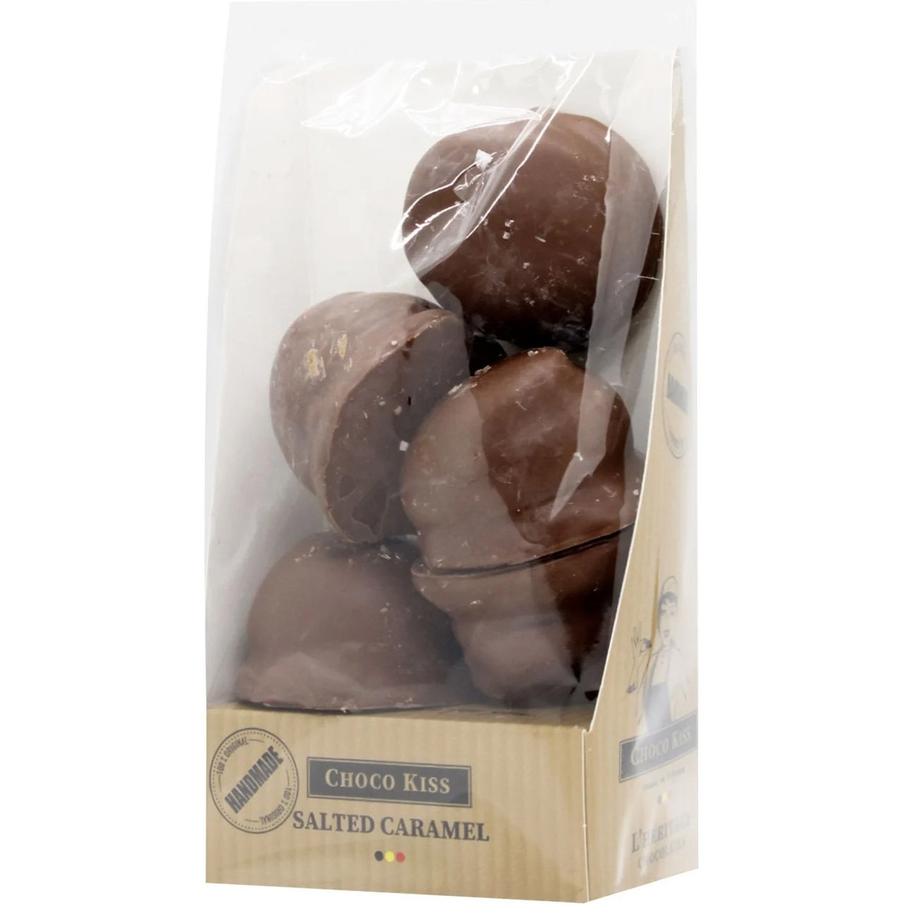 Цукерки Kisses шоколадні солона карамель 110 г - фото 1