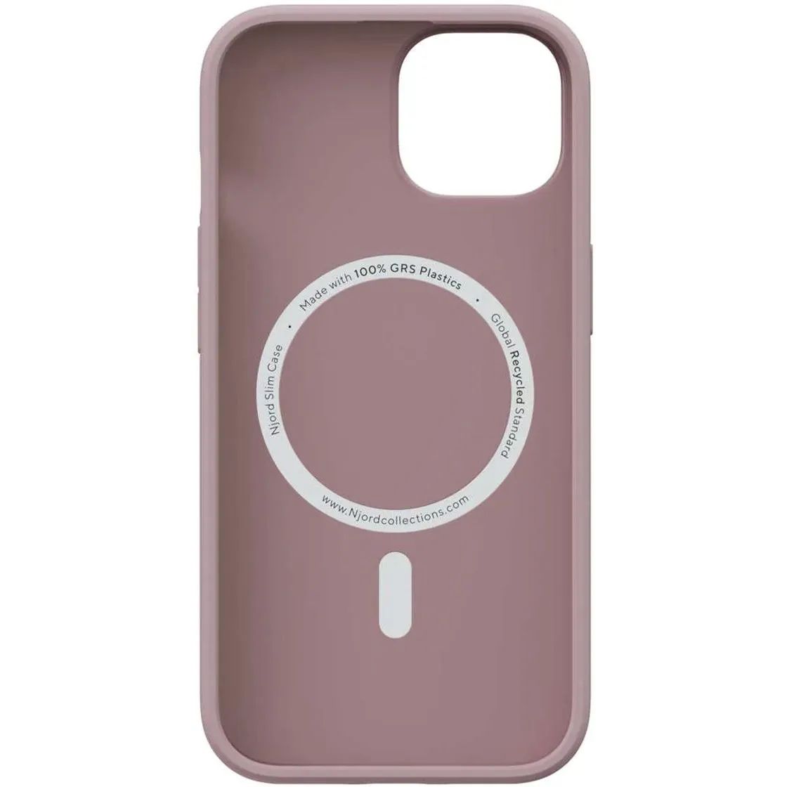 Чохол-накладка Njord 100% GRS MagSafe Case Pink Blush для iPhone 15 - фото 3