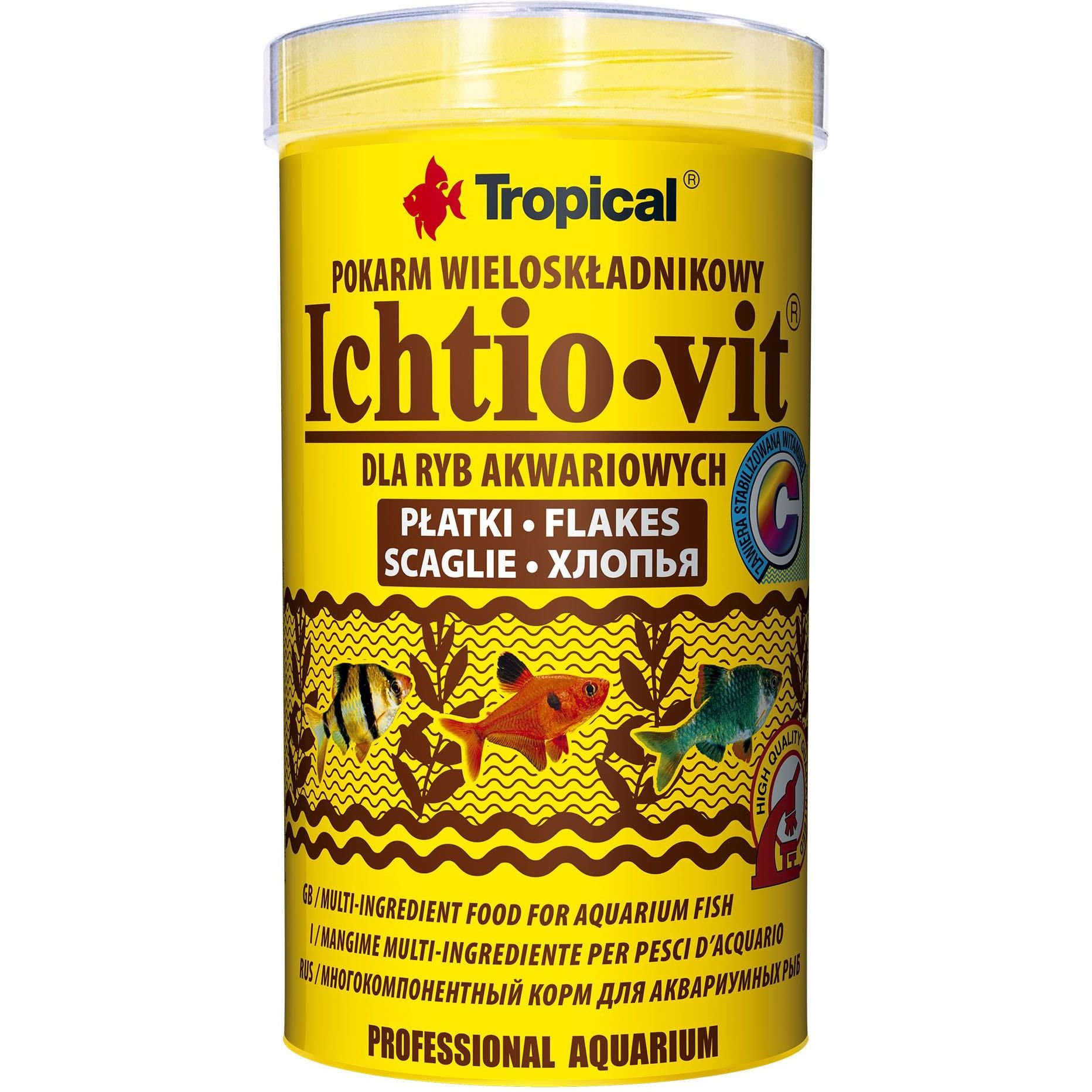 Корм для риб Tropical Ichtio-Vit, у вигляді пластівців, 100 г - фото 1