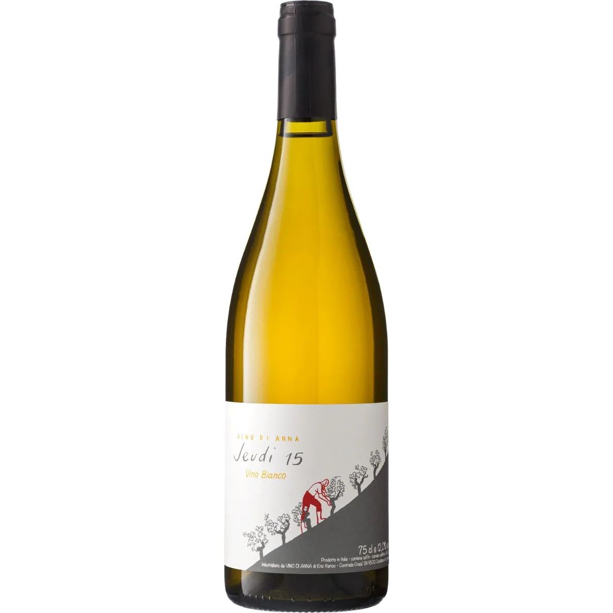 Вино Vino di Anna Jeudi 15 Bianco 2021 біле сухе 0.75 л - фото 1